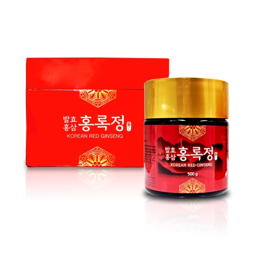 발효홍삼홍록정500g